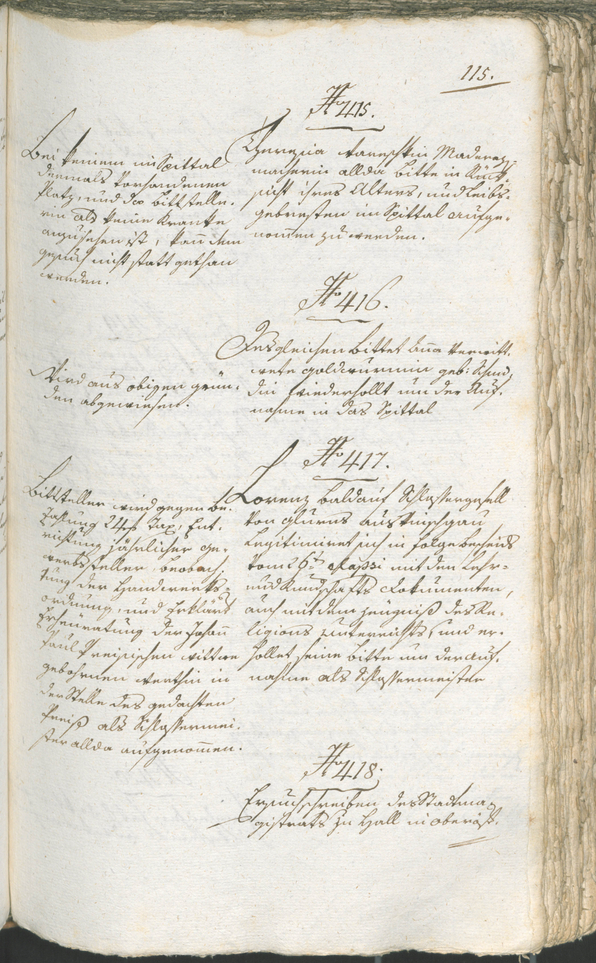 Archivio Storico della Città di Bolzano - BOhisto protocollo consiliare 1794/96 