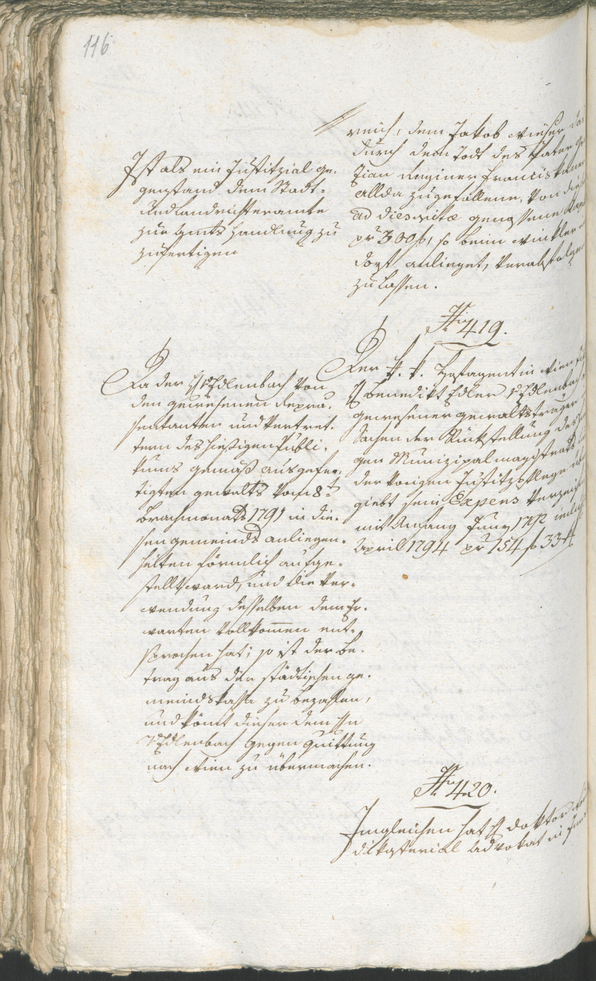 Archivio Storico della Città di Bolzano - BOhisto protocollo consiliare 1794/96 