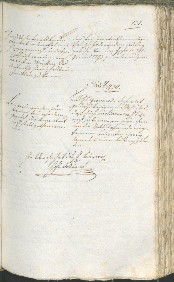 Archivio Storico della Città di Bolzano - BOhisto protocollo consiliare 1794/96 