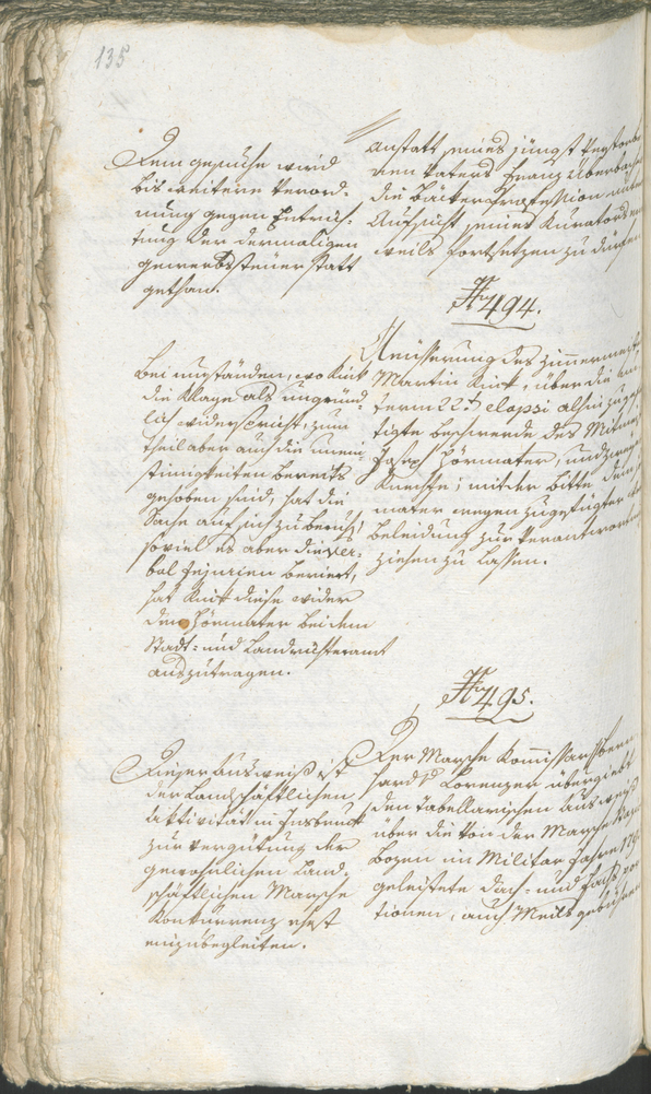 Civic Archives of Bozen-Bolzano - BOhisto Ratsprotokoll 1794/96 