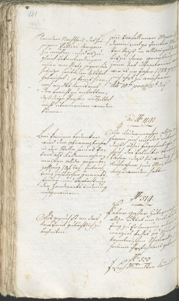 Civic Archives of Bozen-Bolzano - BOhisto Ratsprotokoll 1794/96 