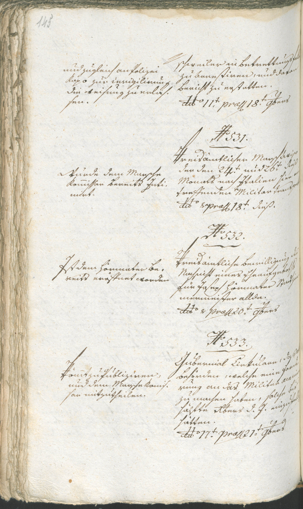 Civic Archives of Bozen-Bolzano - BOhisto Ratsprotokoll 1794/96 