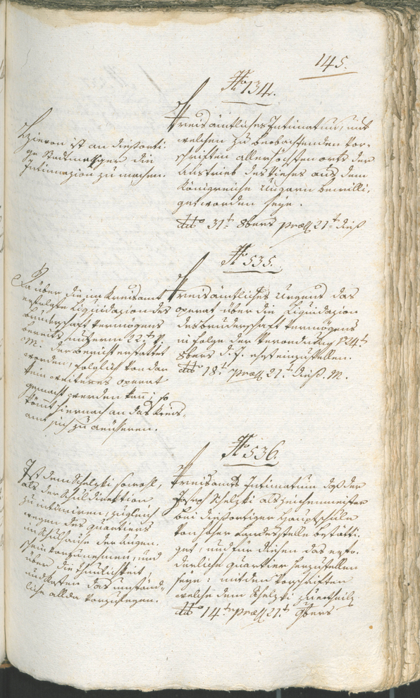 Stadtarchiv Bozen - BOhisto Ratsprotokoll 1794/96 