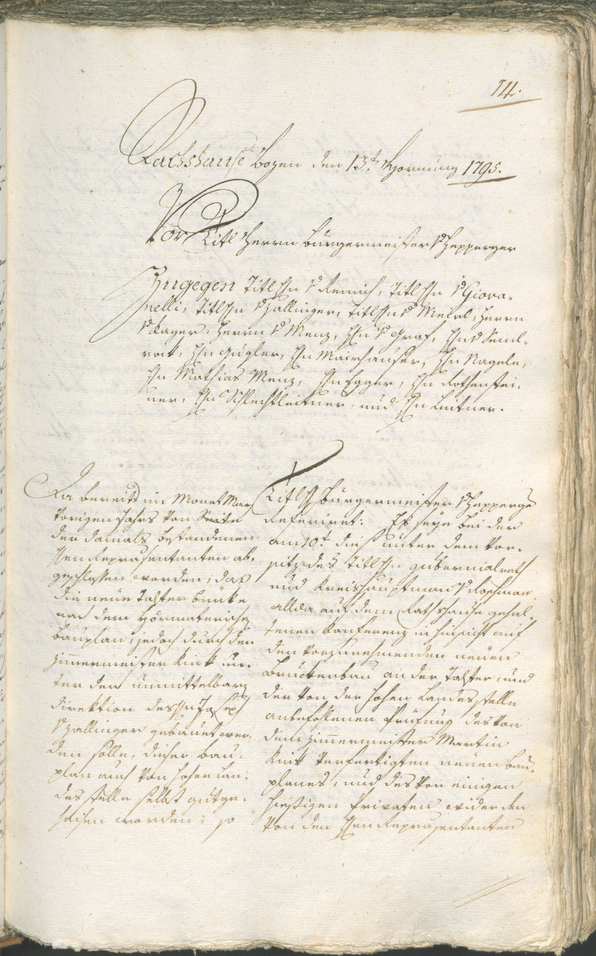 Civic Archives of Bozen-Bolzano - BOhisto Ratsprotokoll 1794/96 