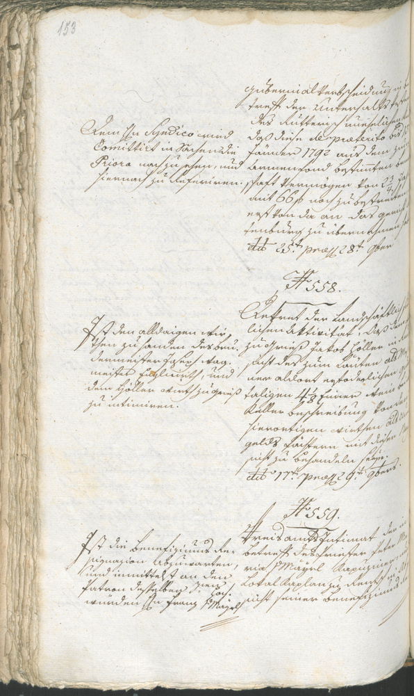 Stadtarchiv Bozen - BOhisto Ratsprotokoll 1794/96 