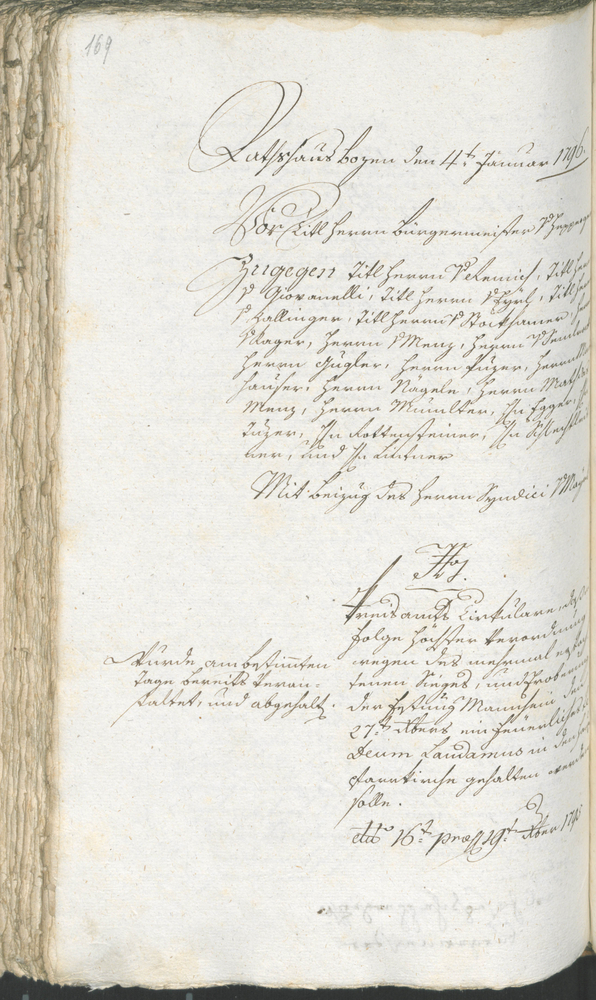 Archivio Storico della Città di Bolzano - BOhisto protocollo consiliare 1794/96 