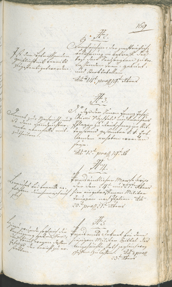 Archivio Storico della Città di Bolzano - BOhisto protocollo consiliare 1794/96 