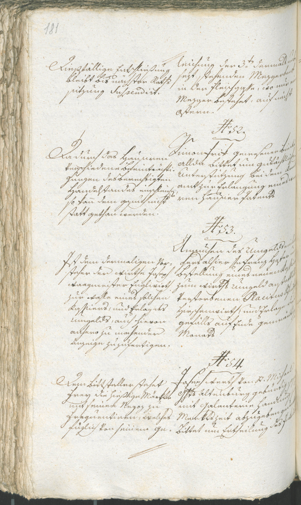 Stadtarchiv Bozen - BOhisto Ratsprotokoll 1794/96 