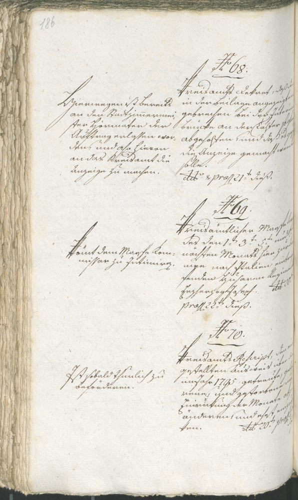 Civic Archives of Bozen-Bolzano - BOhisto Ratsprotokoll 1794/96 