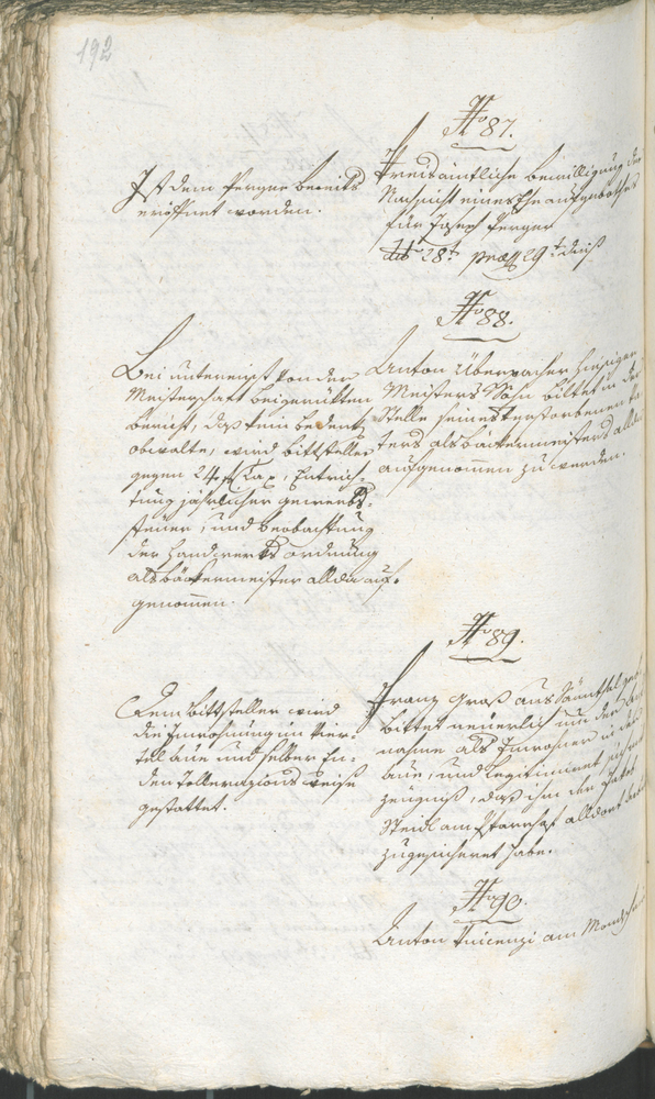 Stadtarchiv Bozen - BOhisto Ratsprotokoll 1794/96 