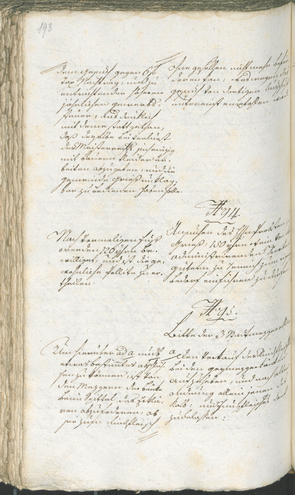 Civic Archives of Bozen-Bolzano - BOhisto Ratsprotokoll 1794/96 