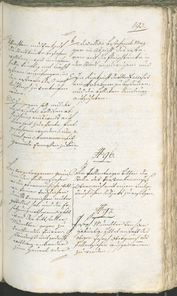 Civic Archives of Bozen-Bolzano - BOhisto Ratsprotokoll 1794/96 