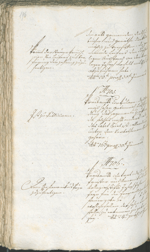 Civic Archives of Bozen-Bolzano - BOhisto Ratsprotokoll 1794/96 