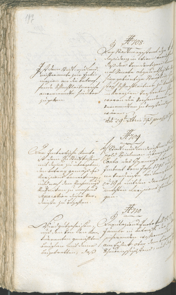 Civic Archives of Bozen-Bolzano - BOhisto Ratsprotokoll 1794/96 