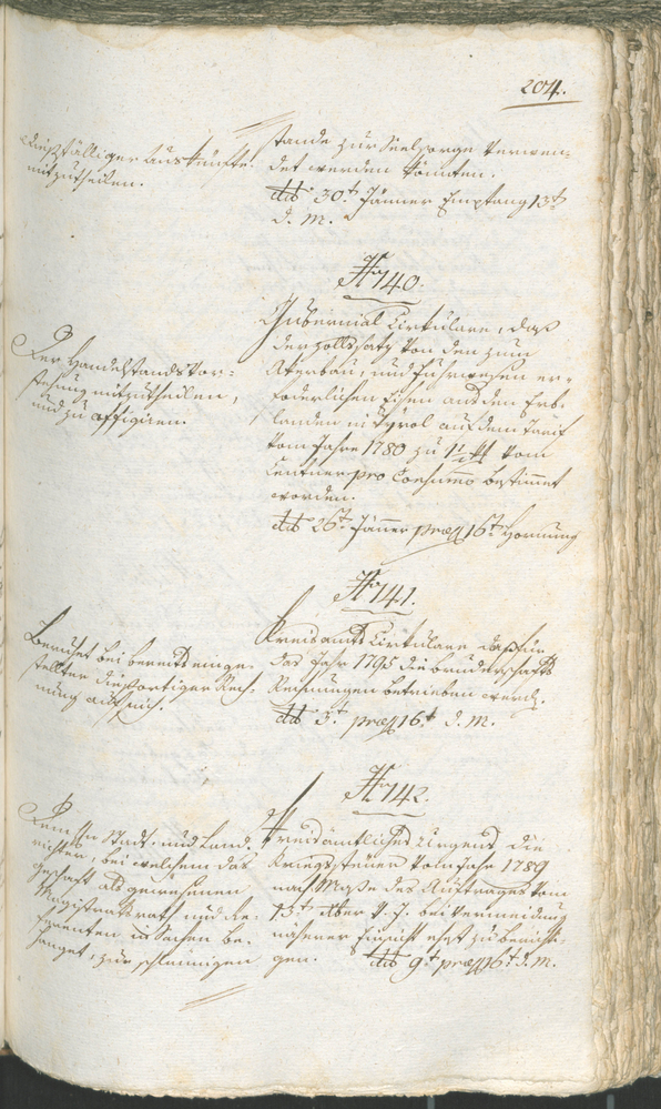 Archivio Storico della Città di Bolzano - BOhisto protocollo consiliare 1794/96 