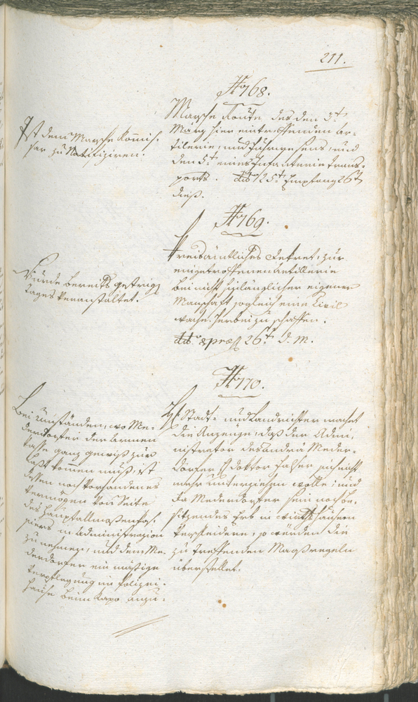 Stadtarchiv Bozen - BOhisto Ratsprotokoll 1794/96 