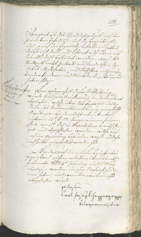 Civic Archives of Bozen-Bolzano - BOhisto Ratsprotokoll 1794/96 