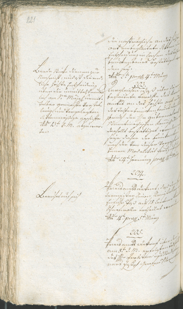 Civic Archives of Bozen-Bolzano - BOhisto Ratsprotokoll 1794/96 