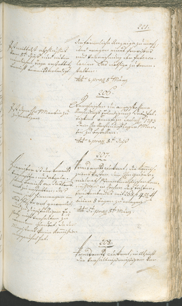 Civic Archives of Bozen-Bolzano - BOhisto Ratsprotokoll 1794/96 