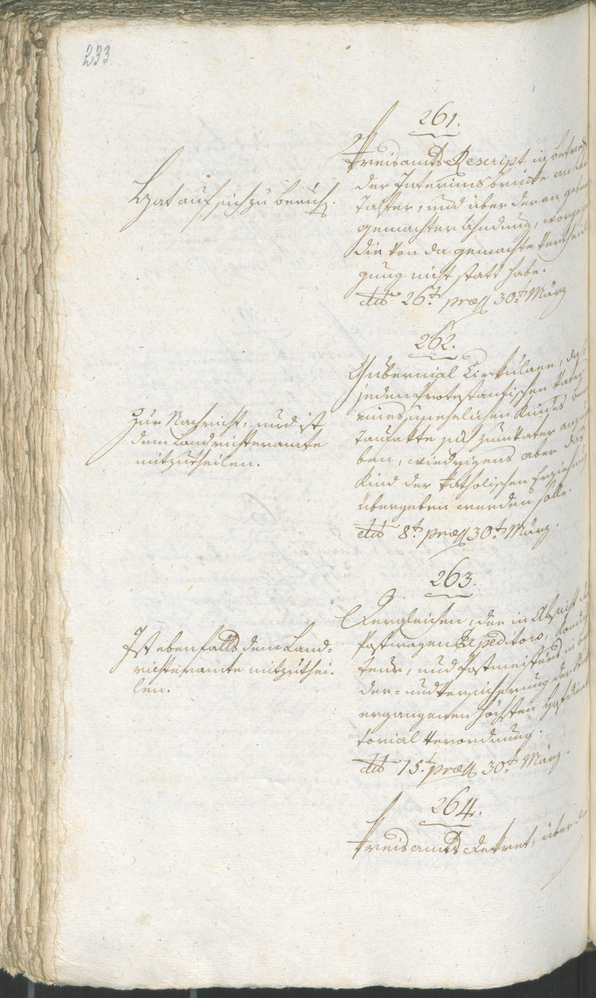 Stadtarchiv Bozen - BOhisto Ratsprotokoll 1794/96 