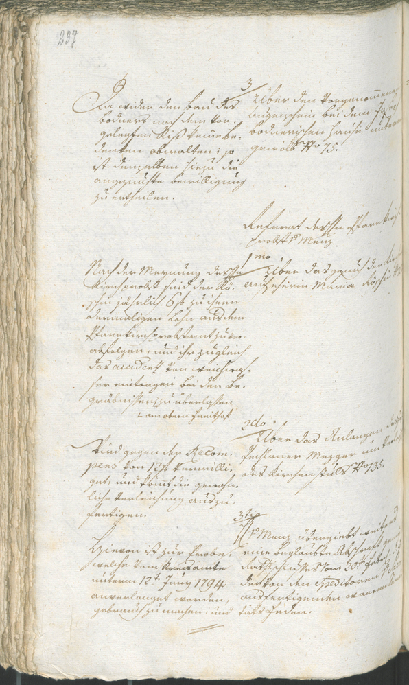 Civic Archives of Bozen-Bolzano - BOhisto Ratsprotokoll 1794/96 