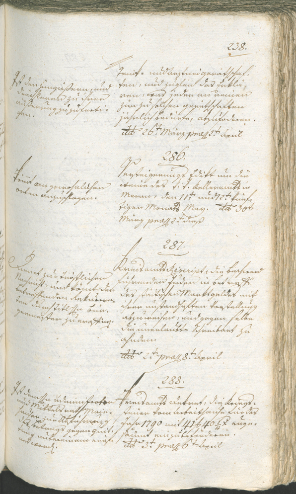 Archivio Storico della Città di Bolzano - BOhisto protocollo consiliare 1794/96 