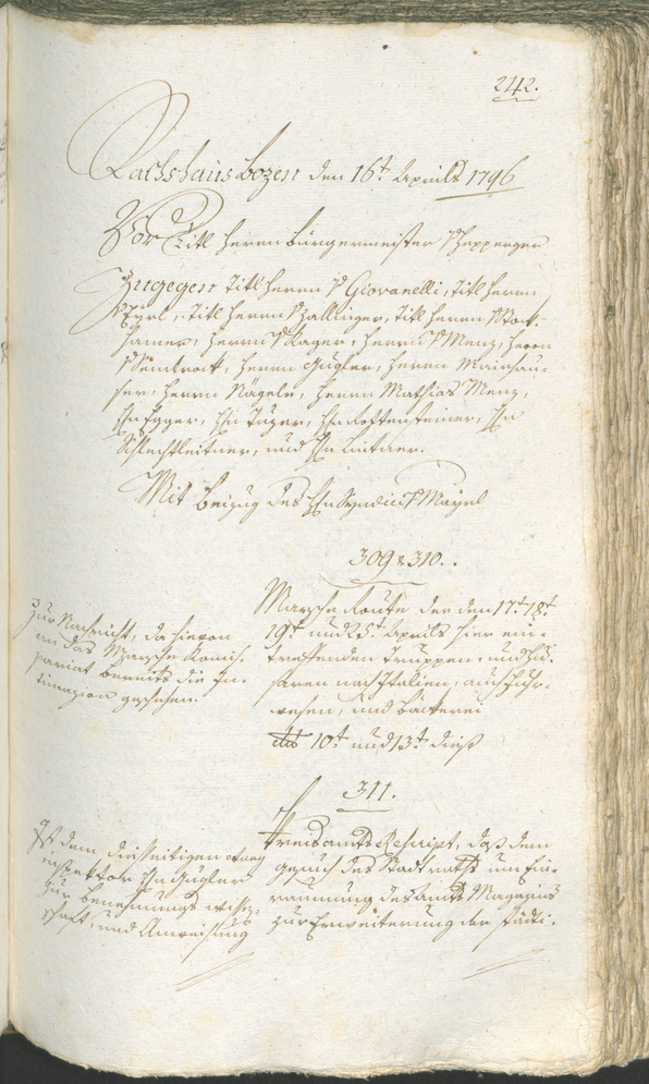 Civic Archives of Bozen-Bolzano - BOhisto Ratsprotokoll 1794/96 