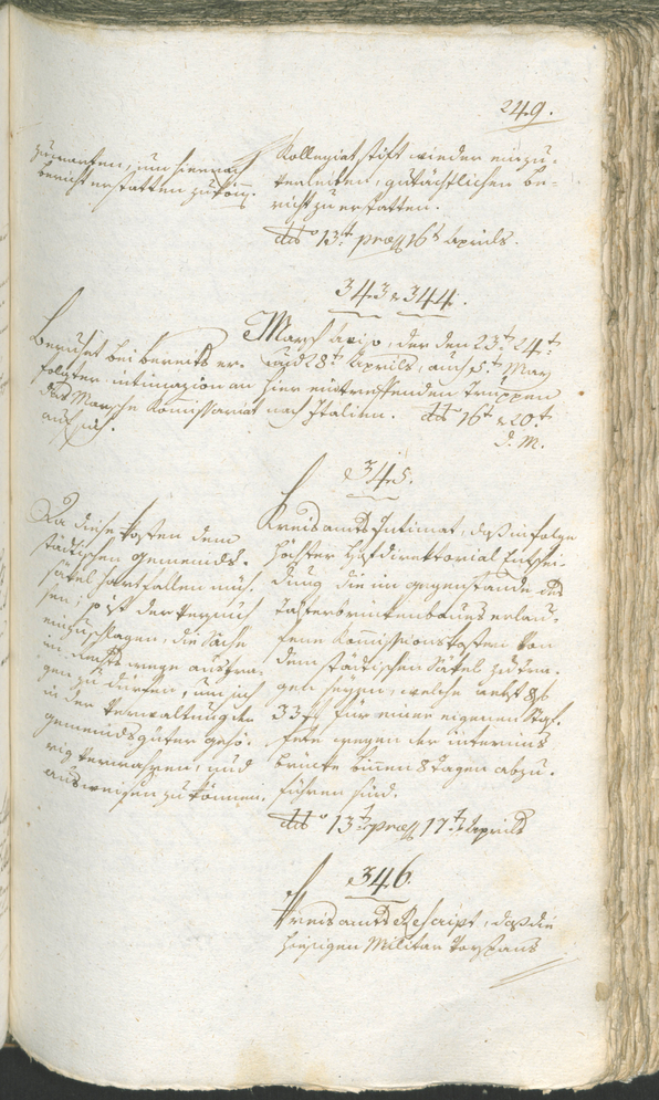 Civic Archives of Bozen-Bolzano - BOhisto Ratsprotokoll 1794/96 