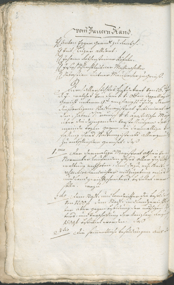 Archivio Storico della Città di Bolzano - BOhisto protocollo consiliare 1794/96 