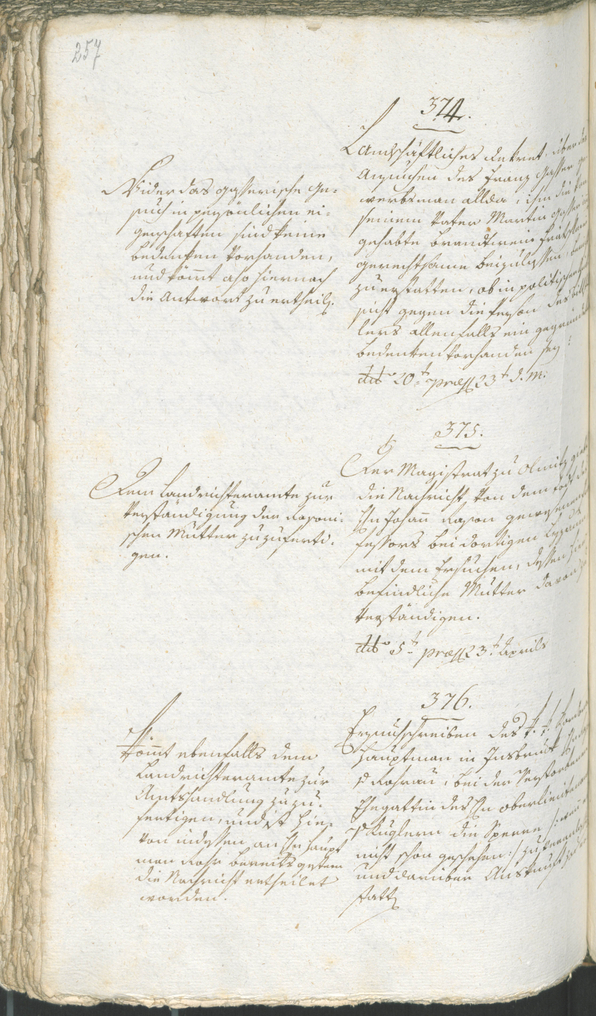 Stadtarchiv Bozen - BOhisto Ratsprotokoll 1794/96 