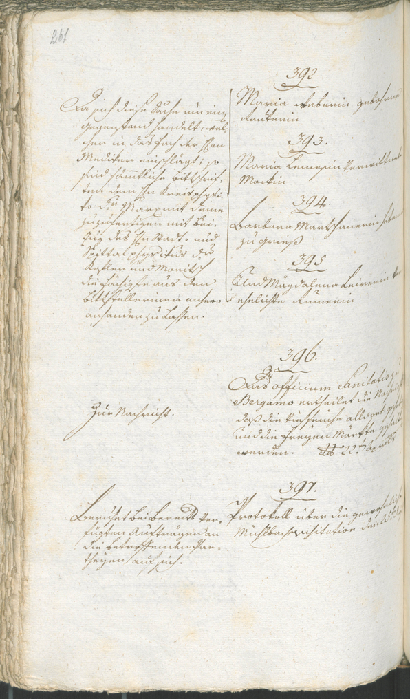 Civic Archives of Bozen-Bolzano - BOhisto Ratsprotokoll 1794/96 