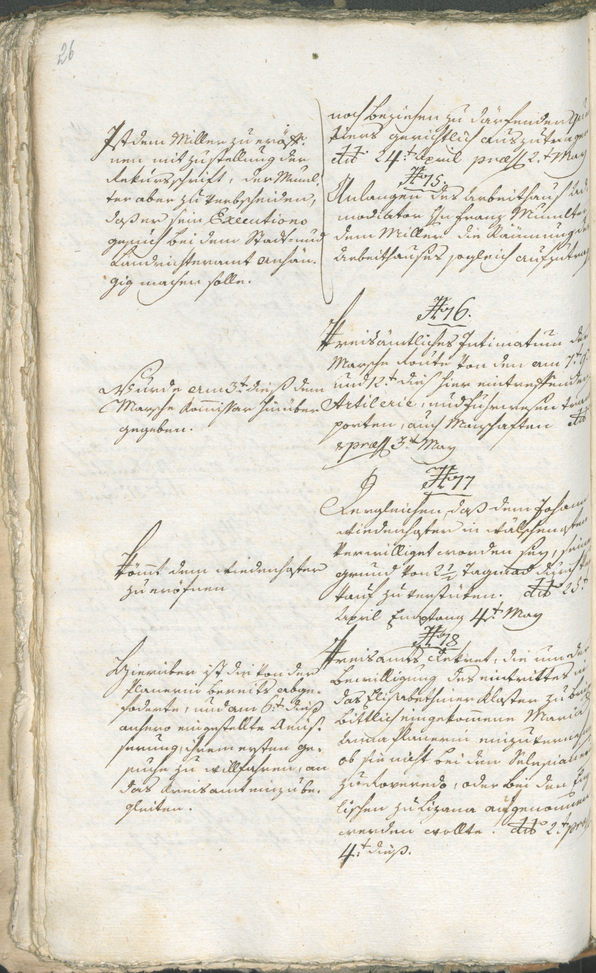 Civic Archives of Bozen-Bolzano - BOhisto Ratsprotokoll 1794/96 