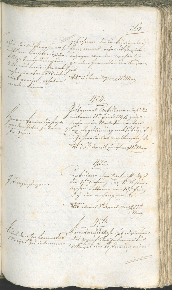 Civic Archives of Bozen-Bolzano - BOhisto Ratsprotokoll 1794/96 