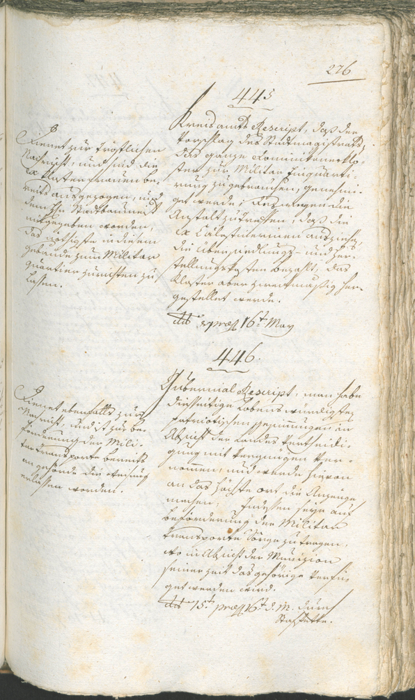 Civic Archives of Bozen-Bolzano - BOhisto Ratsprotokoll 1794/96 