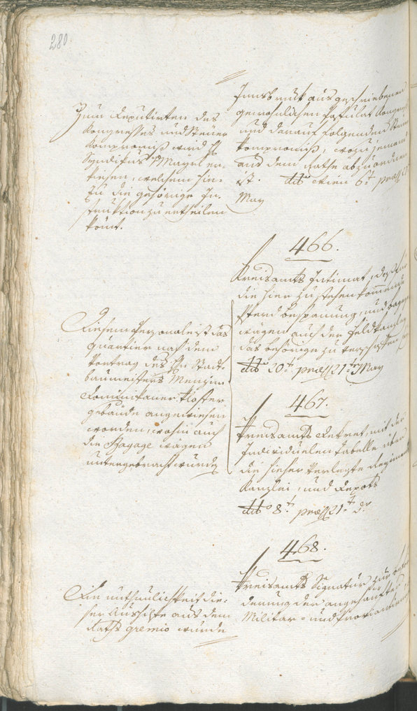 Stadtarchiv Bozen - BOhisto Ratsprotokoll 1794/96 