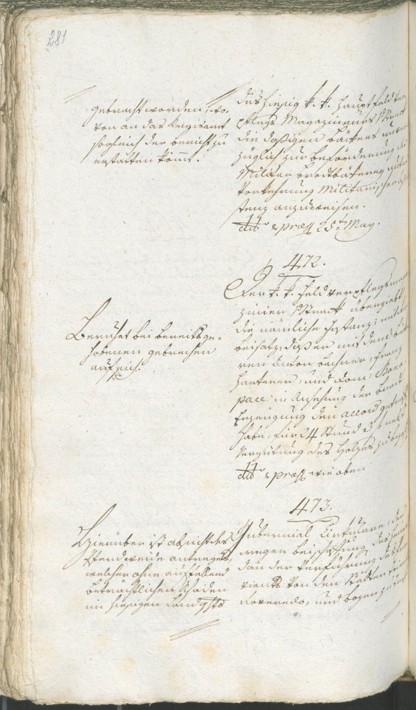 Civic Archives of Bozen-Bolzano - BOhisto Ratsprotokoll 1794/96 