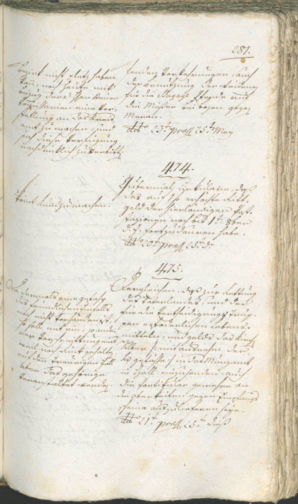 Civic Archives of Bozen-Bolzano - BOhisto Ratsprotokoll 1794/96 