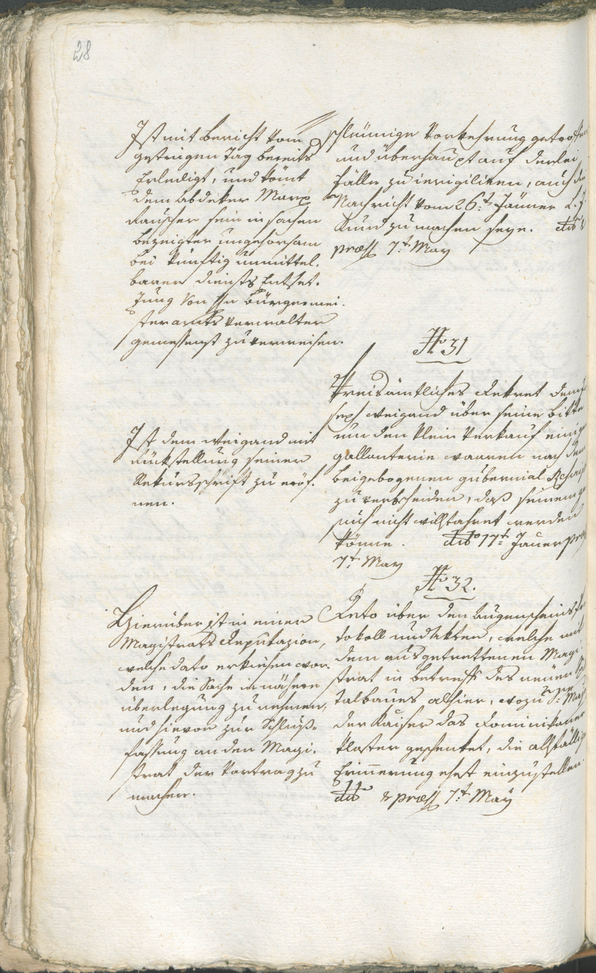 Civic Archives of Bozen-Bolzano - BOhisto Ratsprotokoll 1794/96 