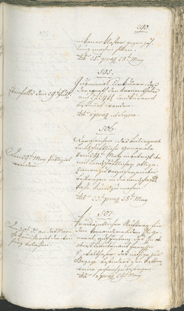 Civic Archives of Bozen-Bolzano - BOhisto Ratsprotokoll 1794/96 