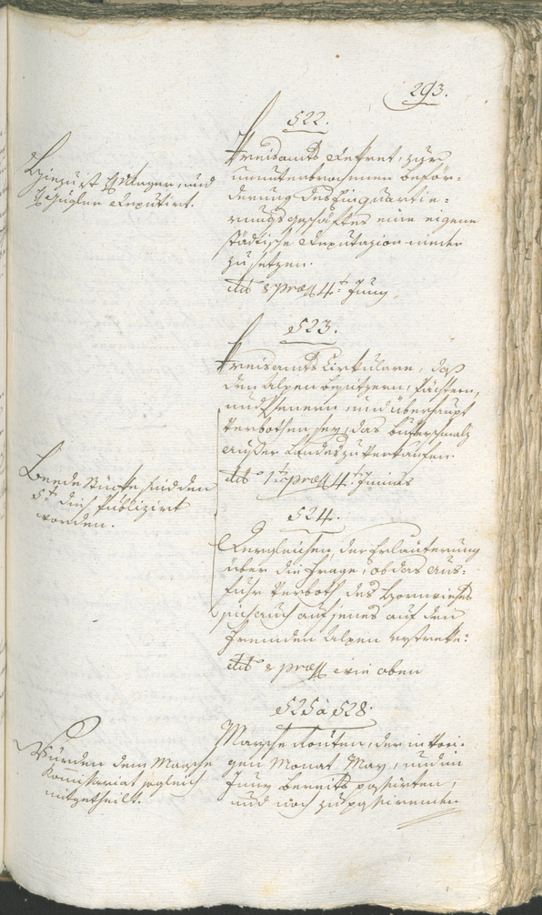 Civic Archives of Bozen-Bolzano - BOhisto Ratsprotokoll 1794/96 