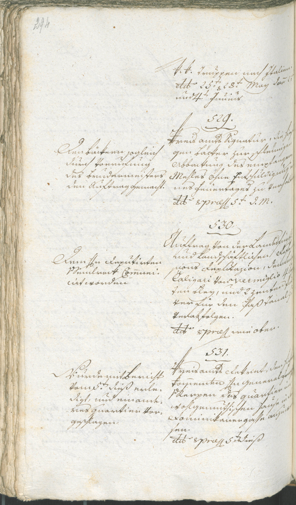 Civic Archives of Bozen-Bolzano - BOhisto Ratsprotokoll 1794/96 