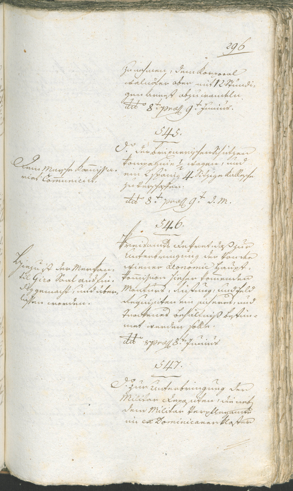 Civic Archives of Bozen-Bolzano - BOhisto Ratsprotokoll 1794/96 