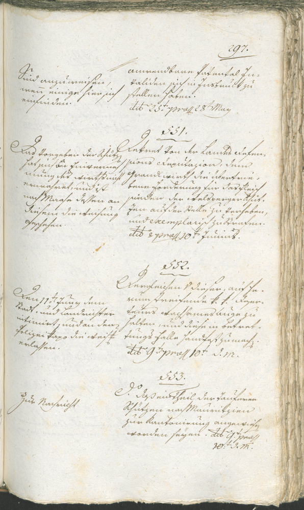 Civic Archives of Bozen-Bolzano - BOhisto Ratsprotokoll 1794/96 