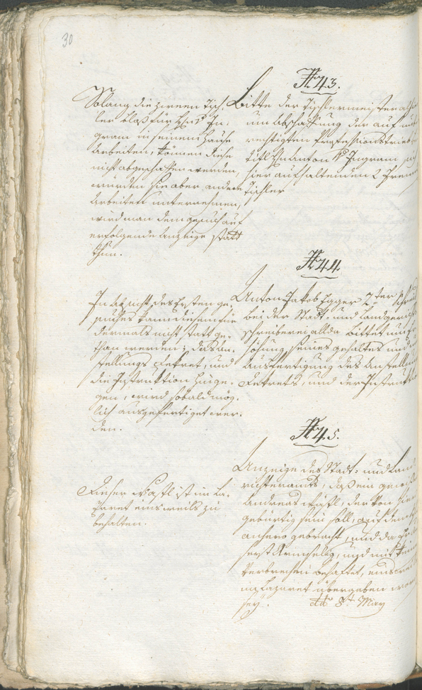 Civic Archives of Bozen-Bolzano - BOhisto Ratsprotokoll 1794/96 