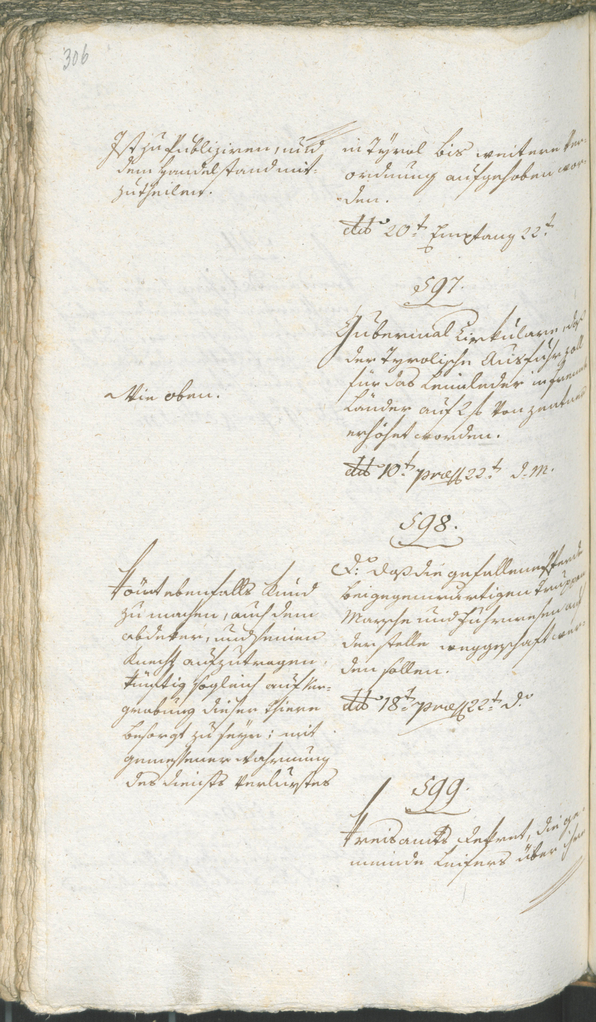 Stadtarchiv Bozen - BOhisto Ratsprotokoll 1794/96 