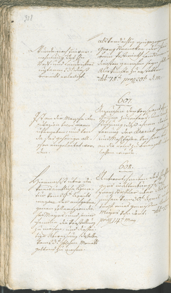 Stadtarchiv Bozen - BOhisto Ratsprotokoll 1794/96 