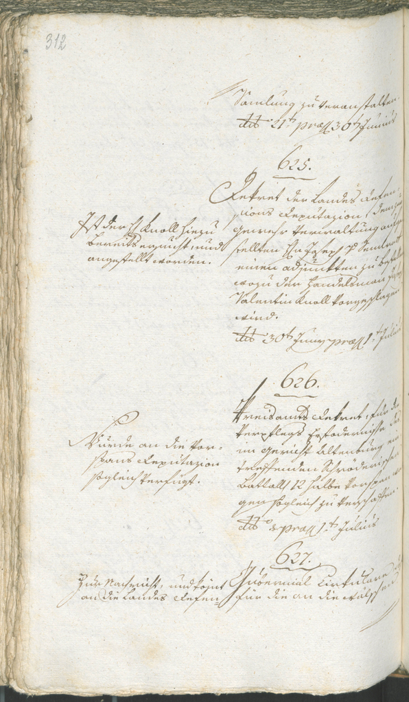 Civic Archives of Bozen-Bolzano - BOhisto Ratsprotokoll 1794/96 