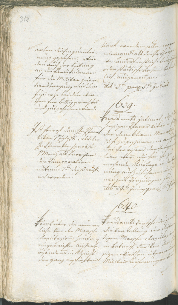 Stadtarchiv Bozen - BOhisto Ratsprotokoll 1794/96 