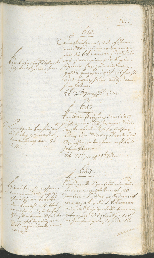 Civic Archives of Bozen-Bolzano - BOhisto Ratsprotokoll 1794/96 