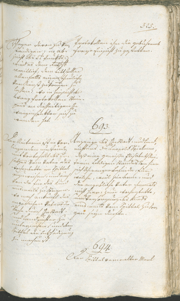 Civic Archives of Bozen-Bolzano - BOhisto Ratsprotokoll 1794/96 